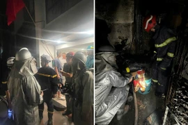 Cháy nhà dân trên phố Hà Nội khiến một người bị thương