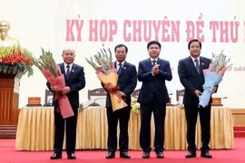 Phê chuẩn kết quả bầu, miễn nhiệm nhiều nhân sự tại một số tỉnh, thành phố