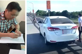 Tài xế đỗ xe trên cầu, vứt đồ xuống sông khai gì?