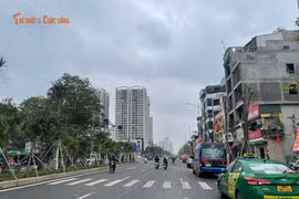 Diện mạo mới của Vành đai 2,5 đoạn Đầm Hồng trước ngày bàn giao