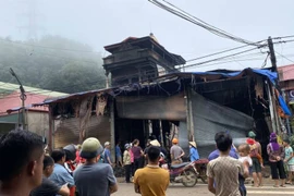 Cháy lớn thiêu rụi một ngôi nhà ở Sơn La, thiệt hại hàng tỷ đồng 