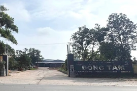 Công ty Đồng Tâm bị xử phạt do không có giấy phép môi trường