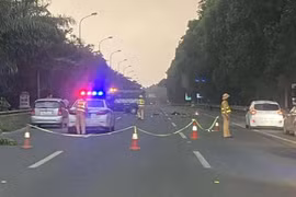 Người đàn ông tử vong sau va chạm trên Đại lộ Thăng Long