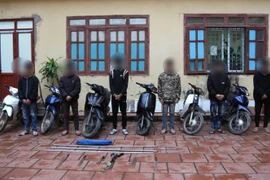 Ngăn chặn 2 nhóm thanh, thiếu niên mang hung khí chuẩn bị hỗn chiến