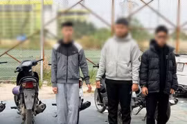 Công an Hà Nội bắt giữ nhóm đối tượng trộm 11 chiếc xe máy