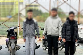 Công an Hà Nội bắt giữ nhóm đối tượng trộm 11 chiếc xe máy