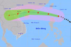 Siêu bão Ragasa mạnh cấp 16, giật trên cấp 17 đang tiến nhanh vào Biển Đông