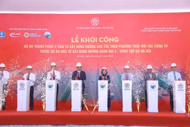 Khởi công Dự án đường Vành đai 4 có 3 cầu vượt sông Hồng, sông Đuống