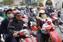 Không khí lạnh tăng cường, Hà Nội lạnh về đêm và sáng