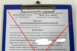 Trường Đại học Y Hà Nội cảnh báo tình trạng giả mạo có dấu hiệu lừa đảo