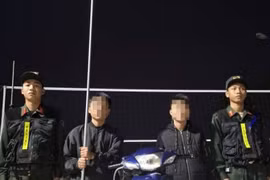 Kịp thời khống chế 2 thanh niên mang 'phóng lợn' tìm đánh đối thủ ở Ninh Bình