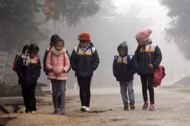 Không khí lạnh tăng cường gây rét đậm, vùng núi cao có nơi dưới 10 độ