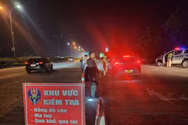 Hơn 2.000 tài xế vi phạm nồng độ cồn trong tối 24/10