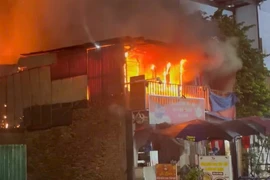 Hé lộ nguyên nhân ban đầu vụ cháy nhà trong mưa lớn ở Hà Nội