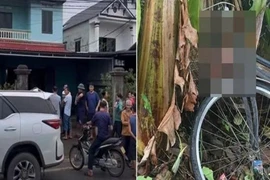 Chồng sát hại vợ con rồi nhảy sông Hồng tự tử ở Phú Thọ