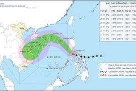 Bão Fengshen áp sát Biển Đông, có khả năng mạnh thêm
