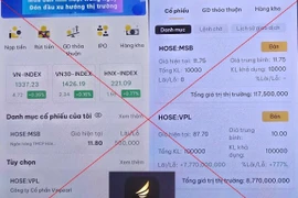 Công an Hà Nội cảnh báo lừa đảo qua app chứng khoán giả mạo