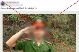 Xử phạt trường hợp đăng tải hình ảnh mặc trang phục Công an nhân dân