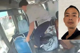 Công an Hà Nội truy tìm đối tượng hành hung lái xe bus