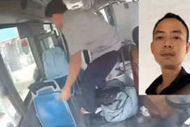 Công an Hà Nội truy tìm đối tượng hành hung lái xe bus