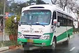 Xử phạt 19 triệu đồng đối với tài xế xe khách đi ngược chiều ở Sơn La