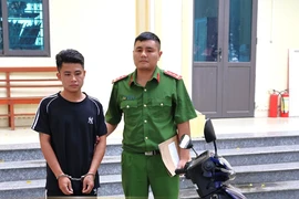 Bắt đối tượng ép các cháu học sinh vào lề đường để cướp tài sản ở Ninh Bình