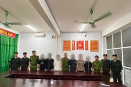 Nhóm thanh thiếu niên gây rối, chém vào xe máy người đi đường tại Tuyên Quang