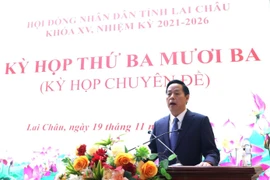 Ông Hà Quang Trung làm Chủ tịch UBND tỉnh Lai Châu