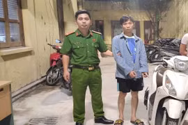 Bắt đối tượng trộm xe máy của nữ du khách nước ngoài tại Hà Nội