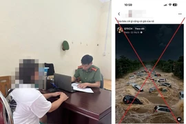 Xử lý người phụ nữ đăng video AI giả lũ lụt ở Cao Bằng