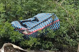 Phát hiện thi thể bé trai trong túi bạt ven đường ở Ninh Bình