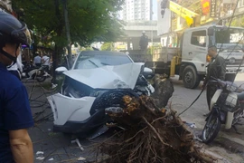 Nữ tài xế gây tai nạn liên hoàn ở Hà Nội không có nồng độ cồn