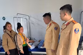 Kịp thời cứu giúp người bị tai nạn giao thông ở Sơn La qua cơn nguy kịch