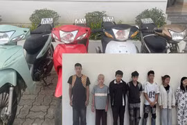 Danh tính 7 đối tượng gây ra 4 vụ trộm xe máy ở Thanh Hóa