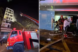 Cháy nhà nghỉ ở Hà Nội lúc rạng sáng, tạm giữ một người nghi phóng hỏa