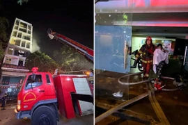 Cháy nhà nghỉ ở Hà Nội lúc rạng sáng, tạm giữ một người nghi phóng hỏa