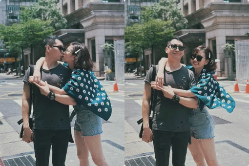 Hương Giang khoe khoảnh khắc tình tứ, ngọt ngào bên chồng hơn 11 tuổi