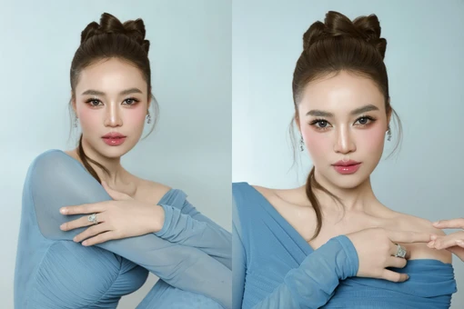 Ninh Dương Lan Ngọc chuộng phong cách tiểu thư ngọt ngào ở tuổi 36