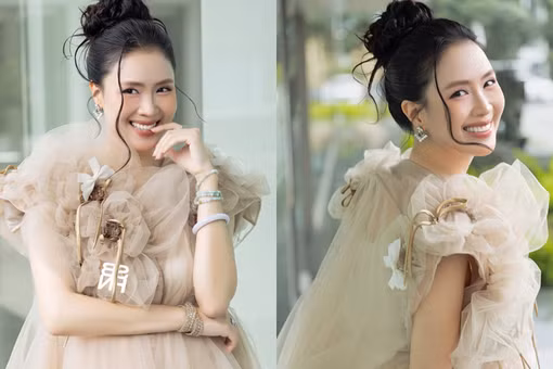 Nhan sắc trẻ trung, rạng rỡ khó tin của Hồng Diễm ở tuổi 43 