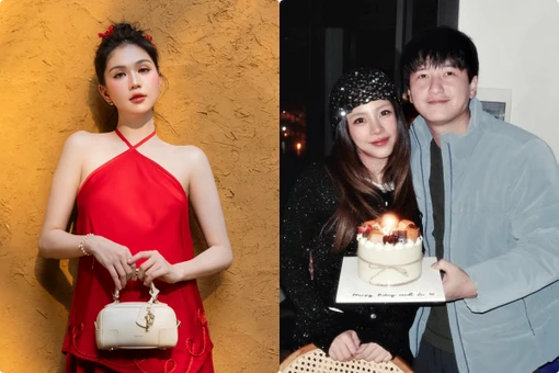 Hot face sao Việt: Ngọc Trinh khoe bờ vai gầy khi diện thiết kế yếm đào