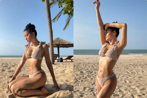 Phương Trinh Jolie khoe vóc dáng “gái ba con” với bikini quyến rũ