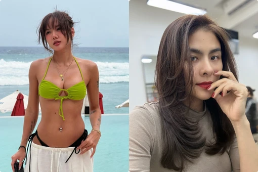 Hot face sao Việt: Phương Ly diện đồ bơi hai mảnh khoe da nâu nóng bỏng