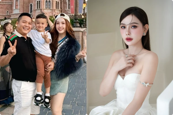 Gia đình ca sĩ Bảo Thy du lịch Thượng Hải