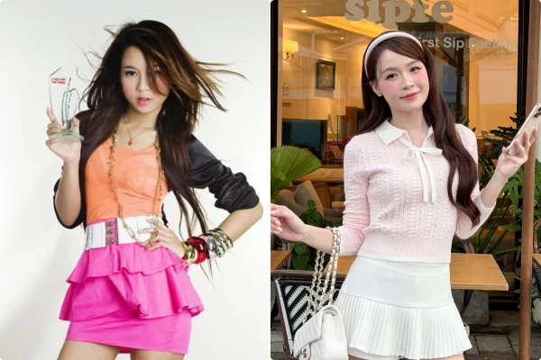 Nhan sắc Sam từ hot girl tuổi teen đến bà mẹ hai con vẫn xinh ngọt ngào