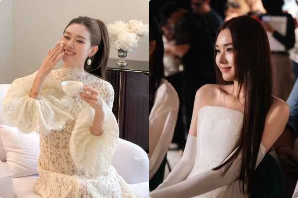 Á hậu Tường San đẹp trong trẻo như nàng thơ cổ tích