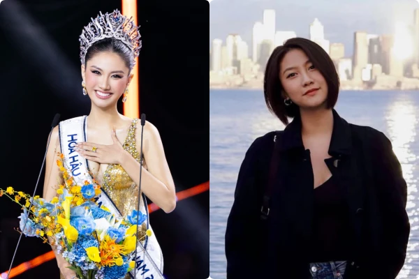 Nhan sắc đời thường gợi cảm của Hoa hậu Hoàn vũ Phương Linh