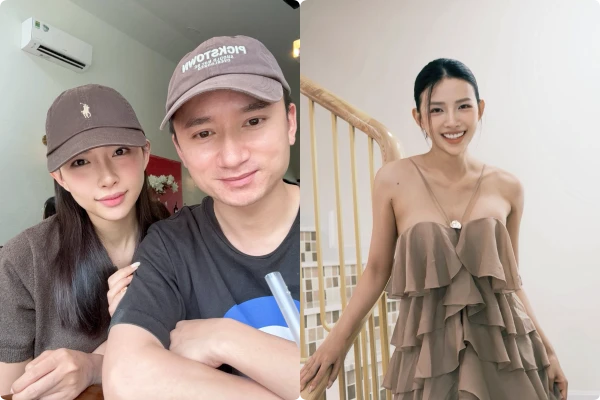 Vợ Phan Mạnh Quỳnh gây chú ý với gu thời trang cắt xẻ táo bạo