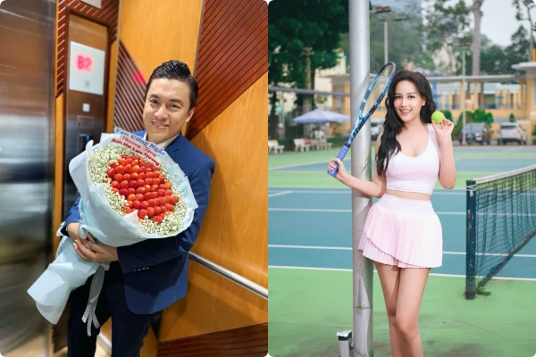 Hot face sao Việt: Lam Trường ôm bó hoa dâu tây từ fan