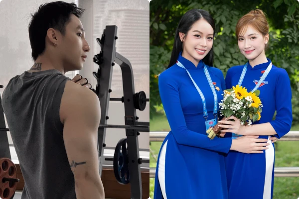 Hot face sao Việt: Sơn Tùng M-TP khoe cơ bắp ở phòng gym