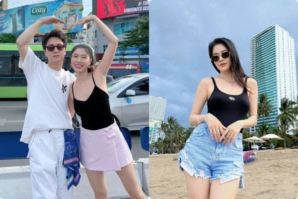 Vợ ca sĩ Đăng Khôi khoe dáng nóng bỏng dù 3 lần sinh nở